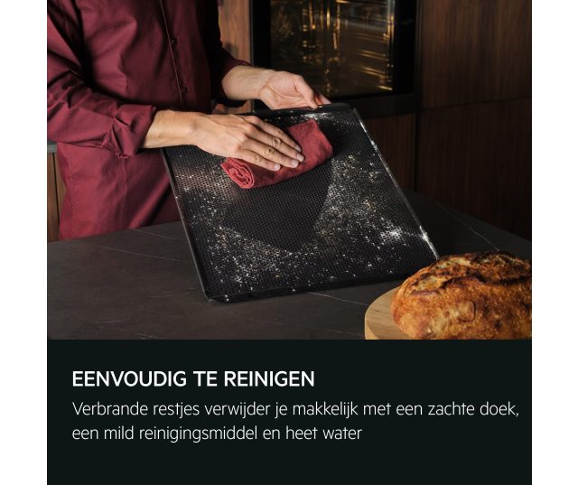 AEG TP9SB831AB inbouw combi stoomoven - zwart