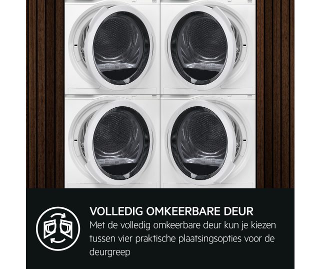 AEG TR738AT4B energie zuinige warmtepomp droger - wit