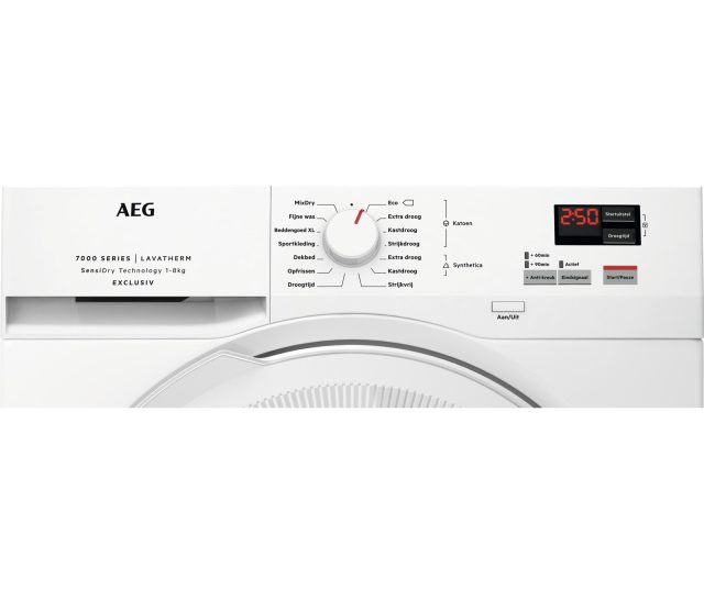 AEG TR7AACHEN warmtepomp droger met SensiDry