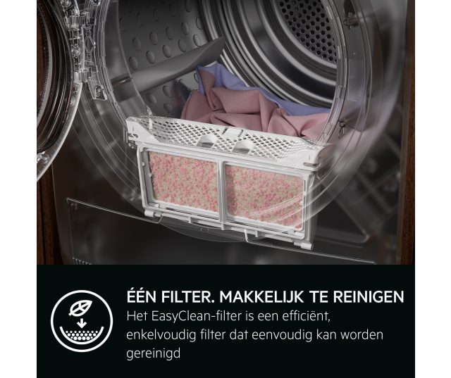 Aeg TR86KASSEL zuinige warmtepomp droger met energieklasse B label