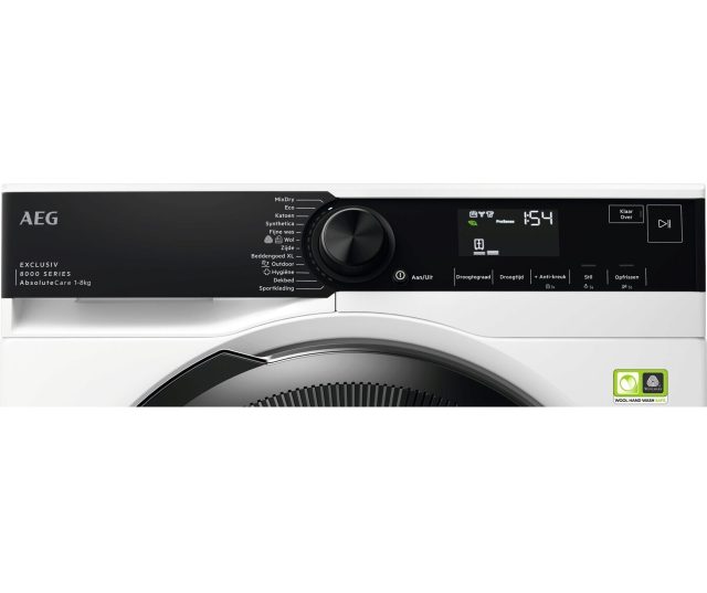 De TR86TRIER heeft een overzichtelijke bediening met een draaiknop, een display en touch control toetsen.