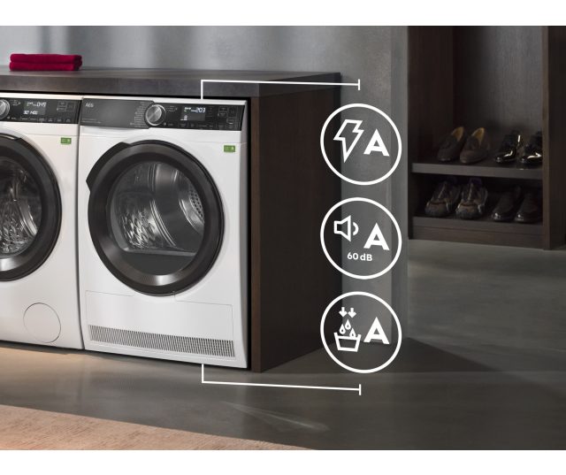 Aeg TR97MUNCHEN super zuinige warmtepomp droger met energieklasse A