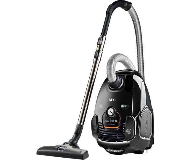 AEG VX7-2-DOG zwarte stofzuiger met Silnce Pro System