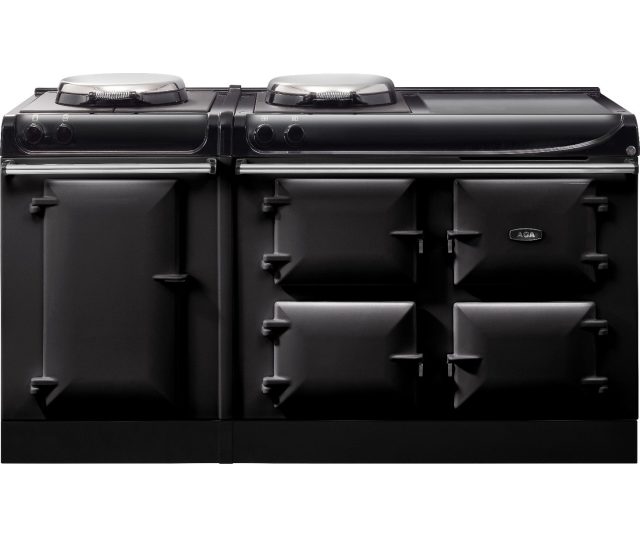 AGA ER3 170 5-deurs elektrisch fornuis met grote 170 cm breedte en duurzame gietijzeren ovens