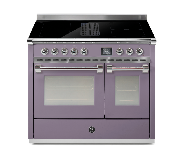 STEEL fornuis inductie Mistral Ascot AQ10SF-4FIKW ametista