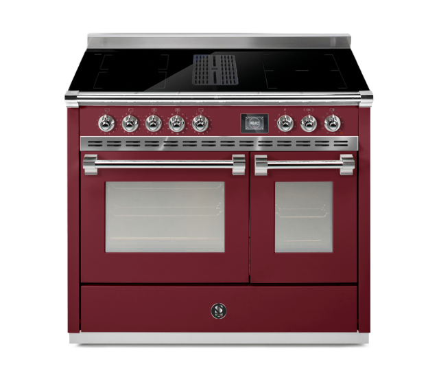 STEEL fornuis inductie Mistral Ascot AQ10SF-4FIKW bordeaux