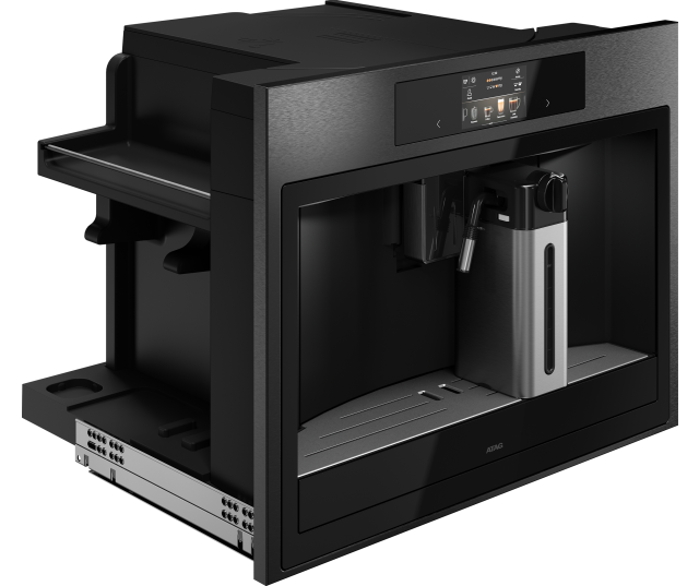 Atag CM8412D inbouw koffiemachine - blacksteel