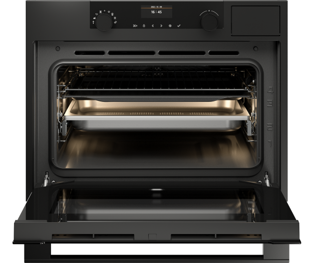 Atag CS4695C inbouw combi-stoomoven - grafiet