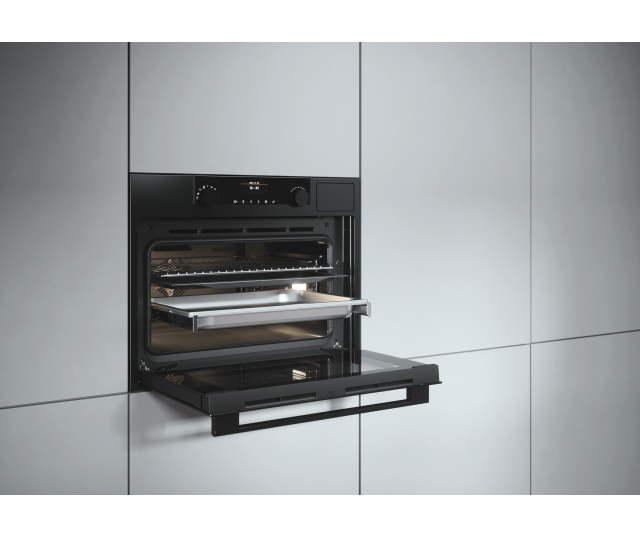 Atag CS4695C inbouw combi-stoomoven - grafiet