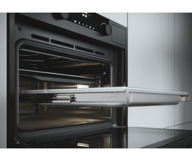Atag CS4695C inbouw combi-stoomoven - grafiet