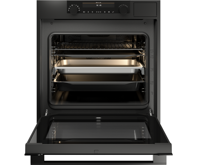 Atag CS6695D inbouw combi-stoomoven - grafiet - nis 60