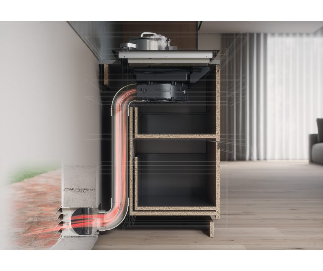 Atag HIDD07471EX inbouw inductie kookplaat met afzuiging