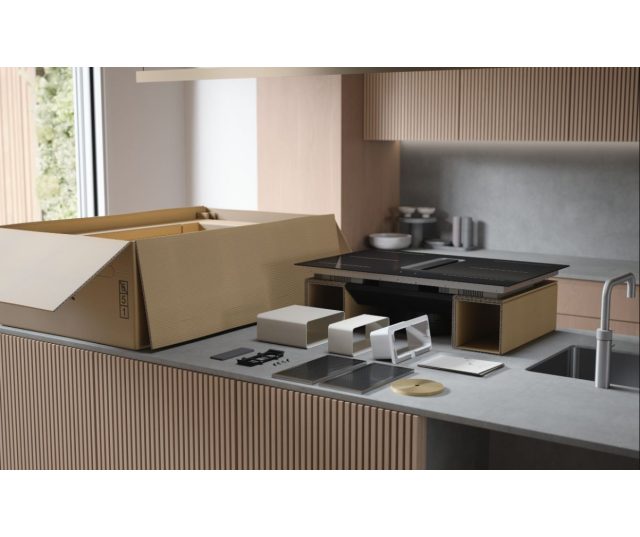 Atag HIDD08471EX inbouw inductie kookplaat met afzuiging