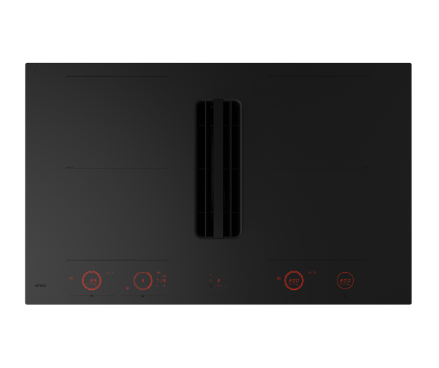 Atag HIDD28472SVI inbouw inductie kookplaat met afzuiging - Celsius Cooking