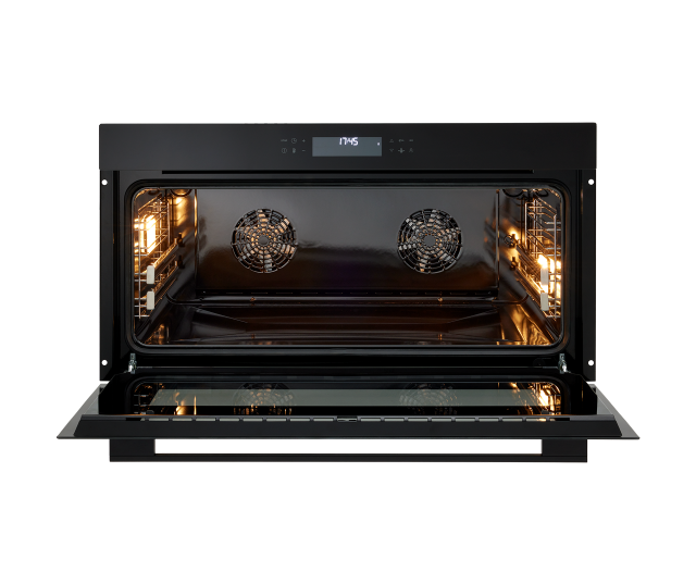 Atag OX9771B inbouw oven - zwart - 90 cm. breed
