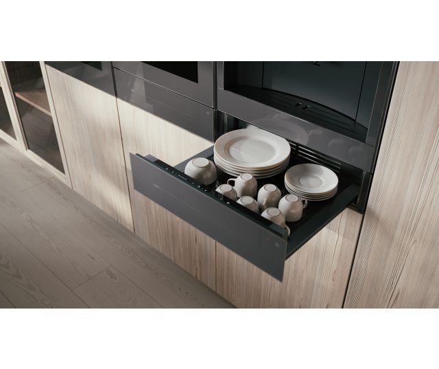 Atag WD1774M inbouw vacumeerlade - Magna - Pearl Grey (grijs glas)
