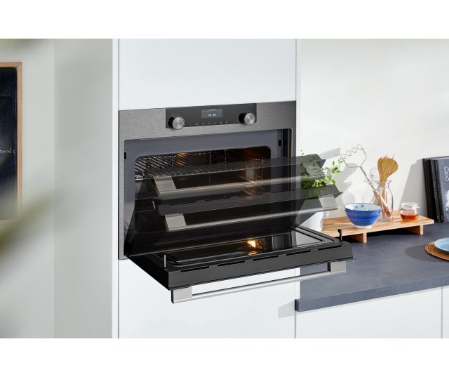 Atag BCM46121C inbouw oven met magnetron - blacksteel