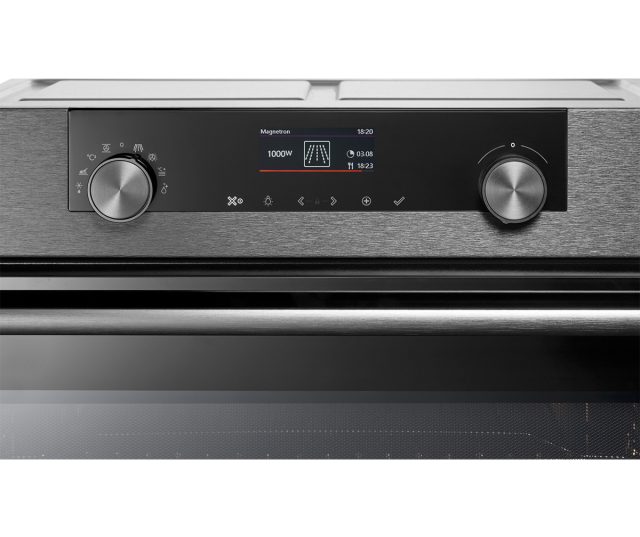 Atag BCM46121C inbouw oven met magnetron - blacksteel