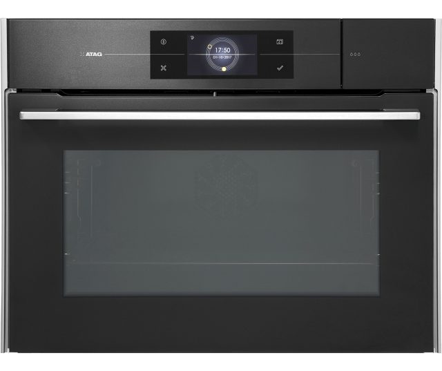 Atag CS4574M1C inbouw combi-stoomoven - zwart glas - Magna