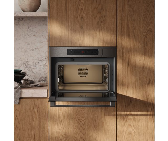 Atag CS8412D inbouw combi-stoomoven - blacksteel