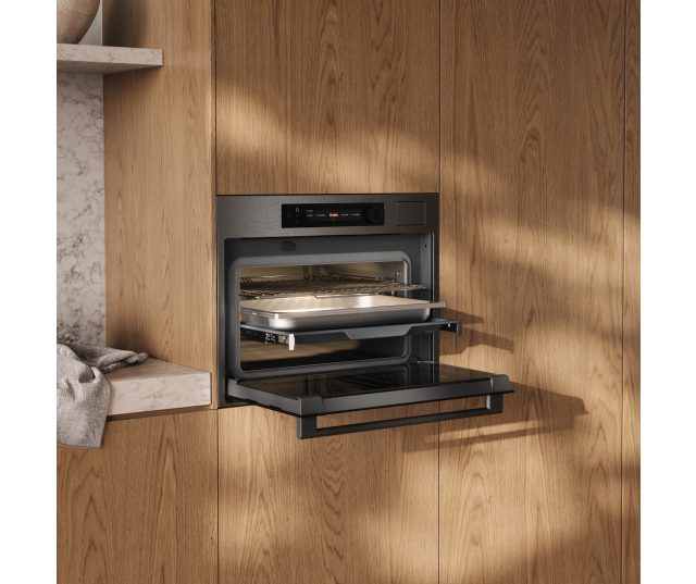 Atag CS8412D inbouw combi-stoomoven - blacksteel