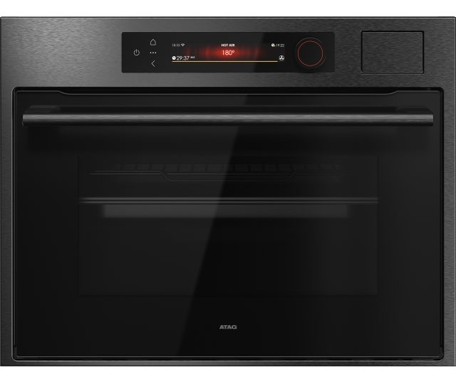 Atag CS8412D inbouw combi-stoomoven - blacksteel