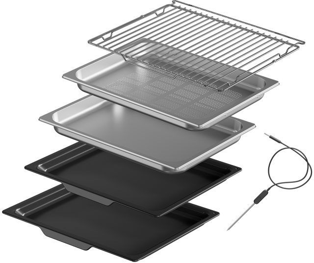 Atag CS8495D inbouw combi-stoomoven - nis 45 - grafiet