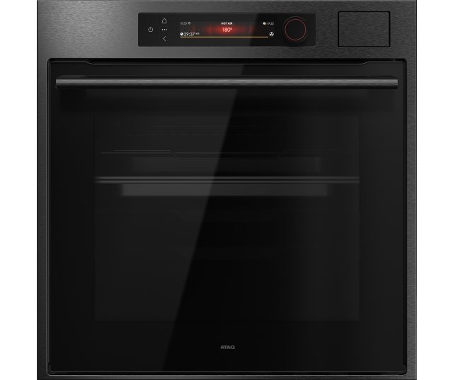 Atag CS8612D inbouw combi-stoomoven - blacksteel