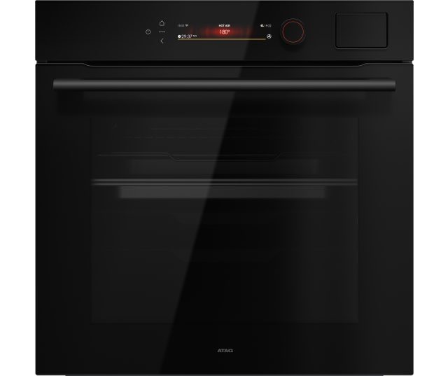 Atag CS8671D inbouw combi-stoomoven - zwart glas