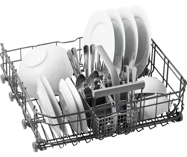 Atag DW8114XT verhoogde inbouw vaatwasser - hoog model XXL - besteklade