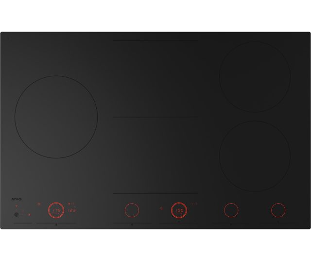 Atag HI28572SV inductie kookplaat met Celsius Cooking - 80 cm.
