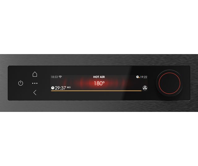 Atag OXP8612D inbouw oven met pyrolyse - blacksteel