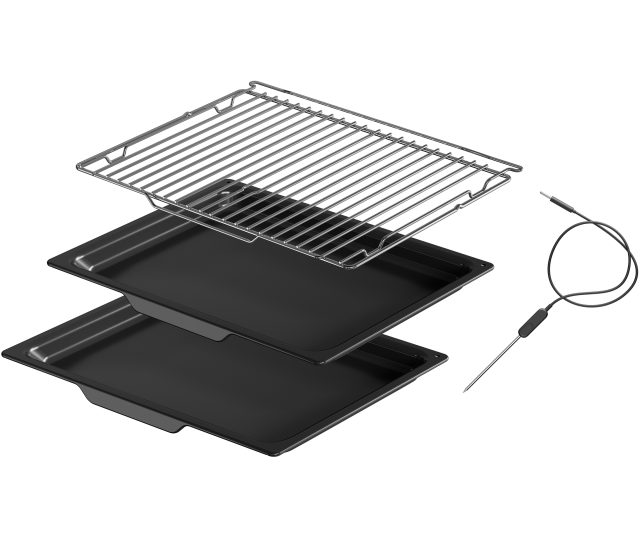 Atag OXP8612D inbouw oven met pyrolyse - blacksteel