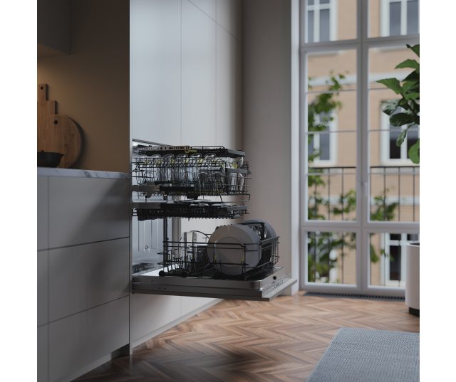 Atag VA8217LT verhoogde inbouw vaatwasser - XXL - 17 couverts!