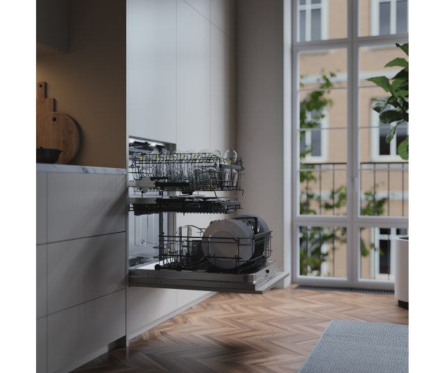 Atag VA8217LT verhoogde inbouw vaatwasser - XXL - 17 couverts!