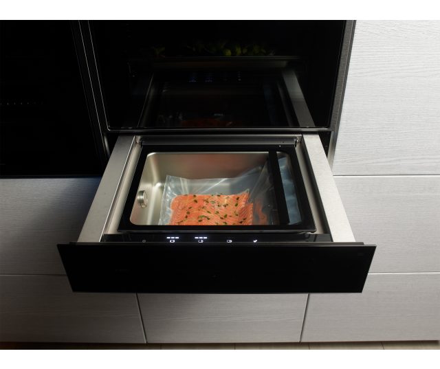 Atag VD16121D inbouw vacumeerlade - blacksteel