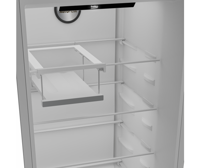 Koelkastinterieur met AeroFlow luchtcirculatie Beko