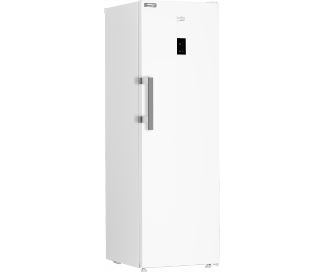 Witte Beko koelkast B3RMLNE444HW1 met display op de deur en omkeerbare deur