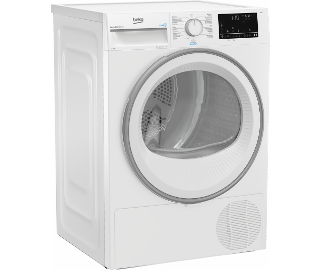 Beko B3T6823W2 warmtepompdroger 8 kg in witte uitvoering