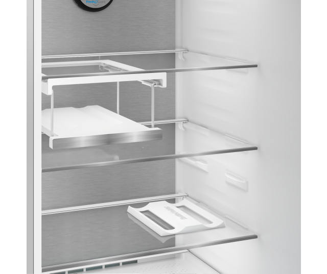 Beko B5RCNE406LXBRW vrijstaand koelkast - grijs