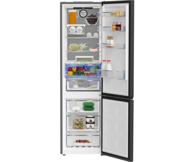 Beko B5RCNE406LXBRW vrijstaand koelkast - grijs