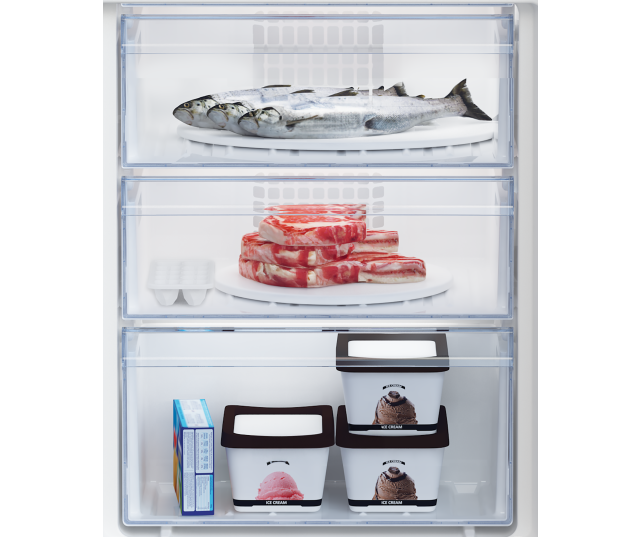 Beko BCSA285K4SN1 inbouw koelkast -
