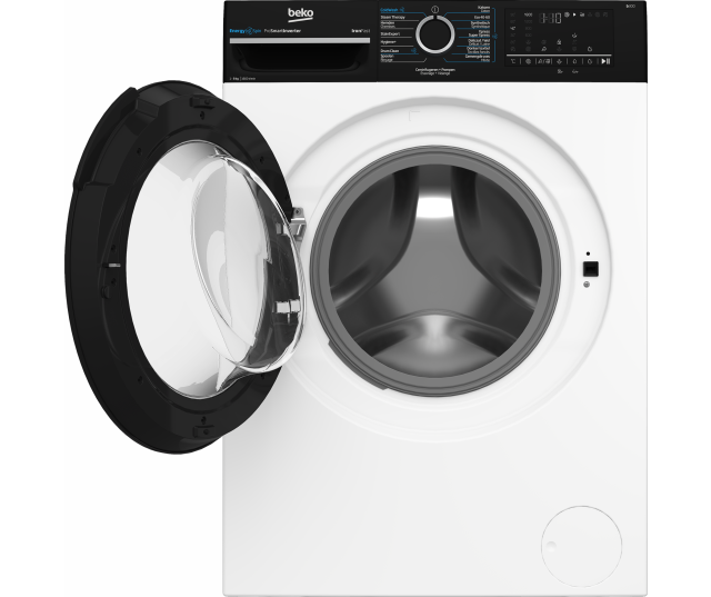 Beko BM3WFU4861B wasmachine met SteamCare - wit