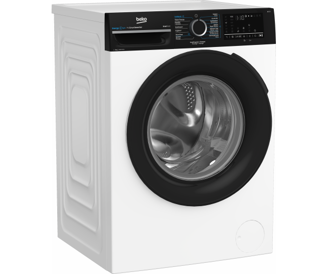 Beko BM3WFU4861B wasmachine met SteamCare - wit