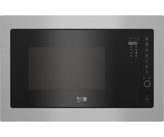 Beko BMGB 25332 BG inbouw magnetron met grill - RVS