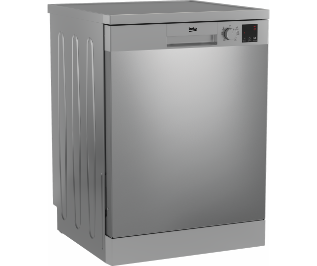 Beko DVN06430X vrijstaand vaatwasser - roestvrijstaal - Fingerprint Proof
