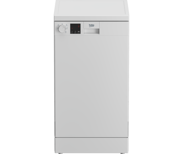 Beko DVS05024W vrijstaand vaatwasser - wit