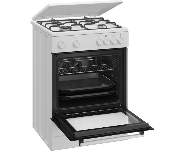 Beko FBM6202W NL vrijstaand fornuis - wit