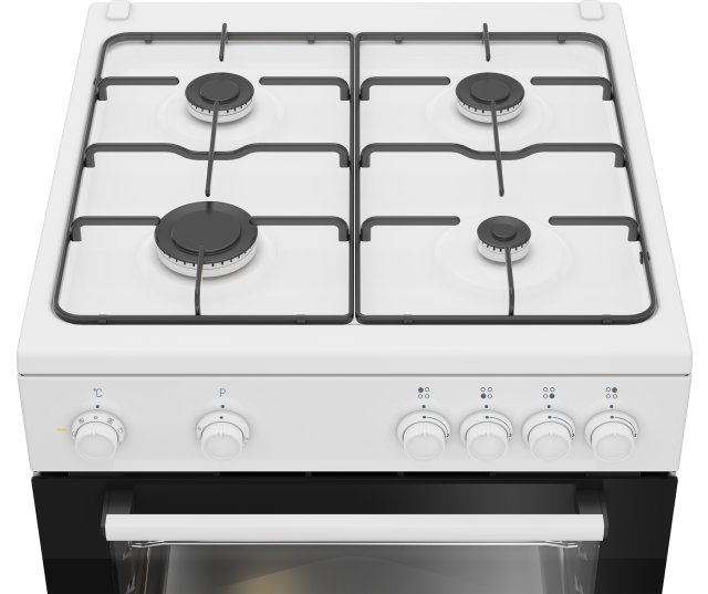 Beko FBM6202W NL vrijstaand fornuis - wit