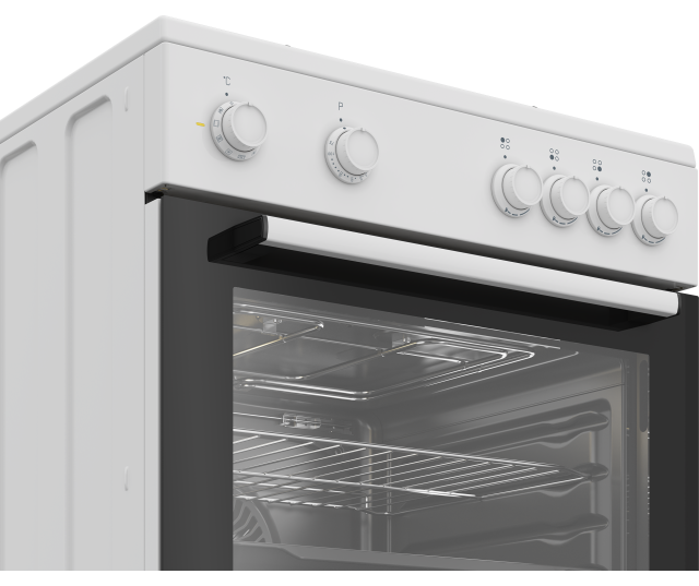 Beko FBM6202W NL vrijstaand fornuis - wit